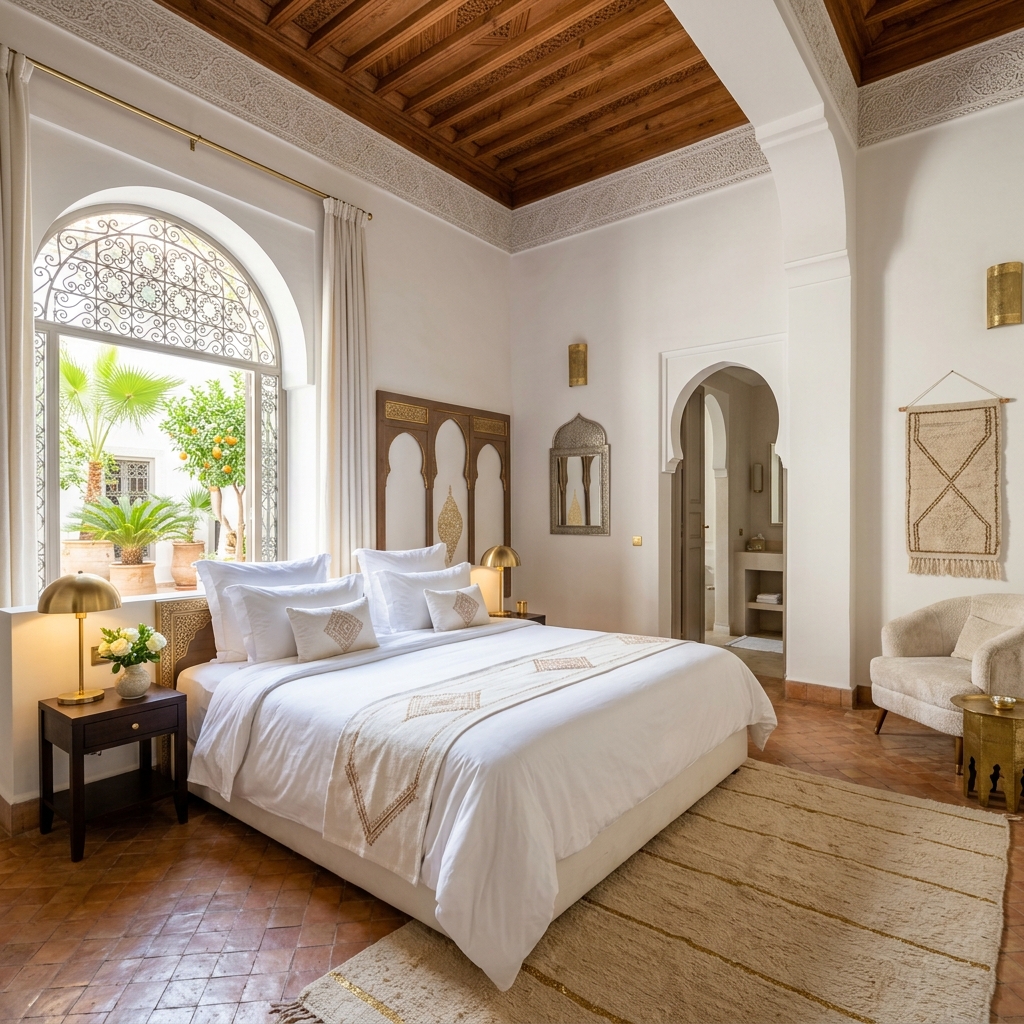 Chambre de luxe entretien premium